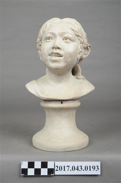 京都清水藤林製石雕少女頭像 (共9張)