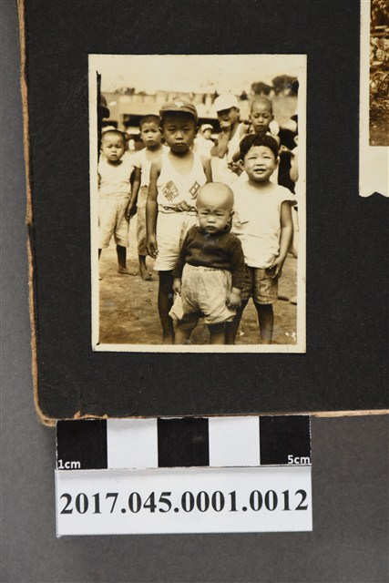 林桂興外孫陳盟中、陳盟仁、陳原上孩童時期合照 (共2張)