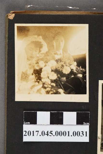 林桂興次女林秀蘭結婚照 (共2張)