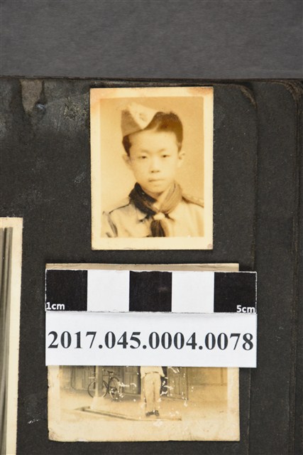 林桂興外孫陳盟中孩童時期獨照 (共2張)