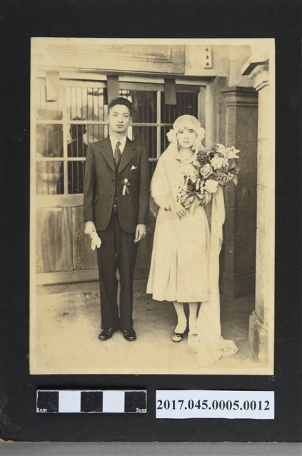 林桂興姪子陳有生結婚照 (共2張)