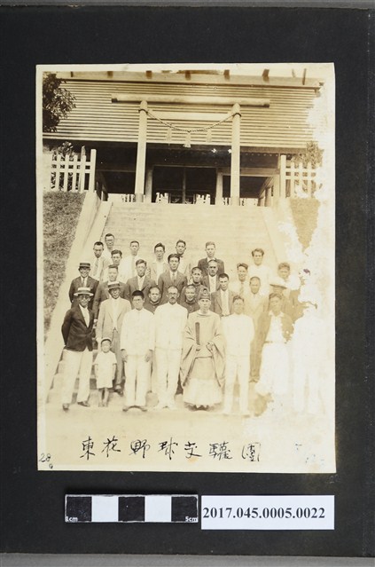 林桂興東花野球交驩團合照 (共2張)