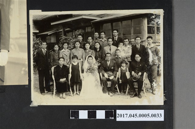 林桂興姪女陳有慶妹結婚照 (共2張)