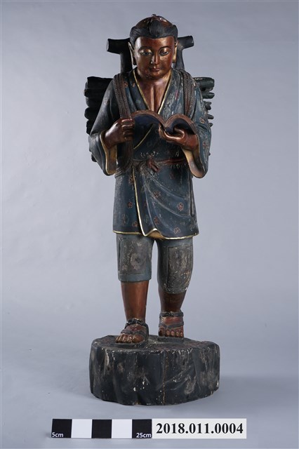 二宮尊德背柴捧書閱讀像 (共5張)