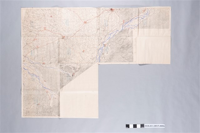 日治末期到戰後初期2萬5000分之1地形圖第5幅 (共2張)