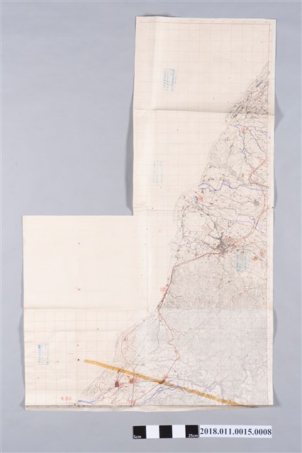 日治末期到戰後初期2萬5000分之1地形圖第6幅 (共2張)