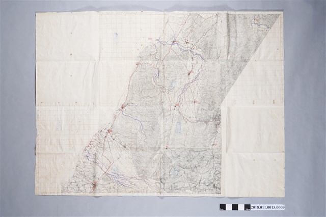 日治末期到戰後初期2萬5000分之1地形圖第7幅 (共2張)