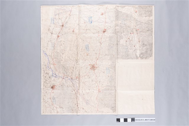 日治末期到戰後初期2萬5000分之1地形圖第8幅 (共2張)