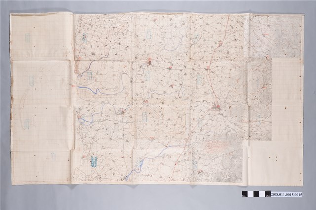 日治末期到戰後初期2萬5000分之1地形圖第12幅 (共2張)