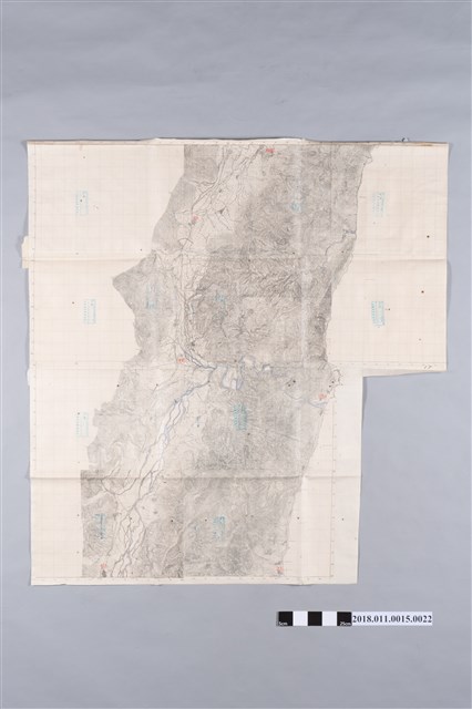 日治末期到戰後初期2萬5000分之1地形圖第18幅 (共2張)