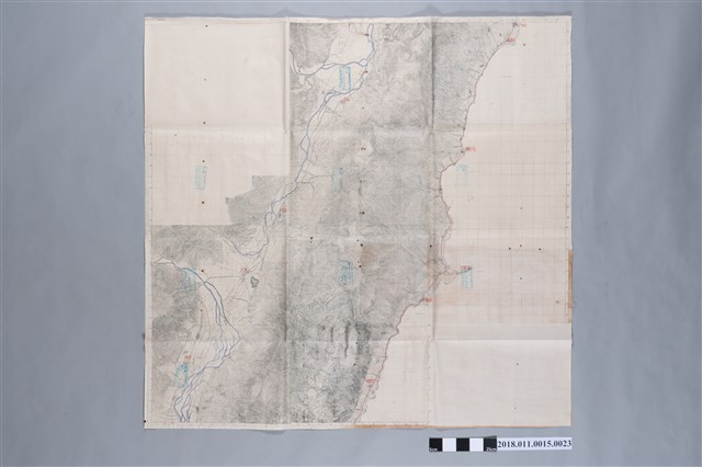 日治末期到戰後初期2萬5000分之1地形圖第19幅 (共2張)