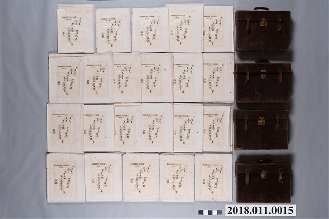 日治末期到戰後初期2萬5000分之1地形圖組 (共2張)