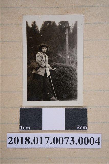 商林淑美於阿里山 (共2張)