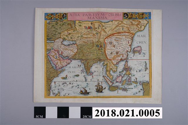 Gerard De Jode〈亞洲全圖〉 (共2張)