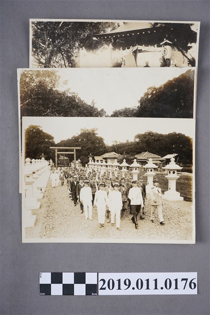 日治時期人物黑白相片組 (共2張)