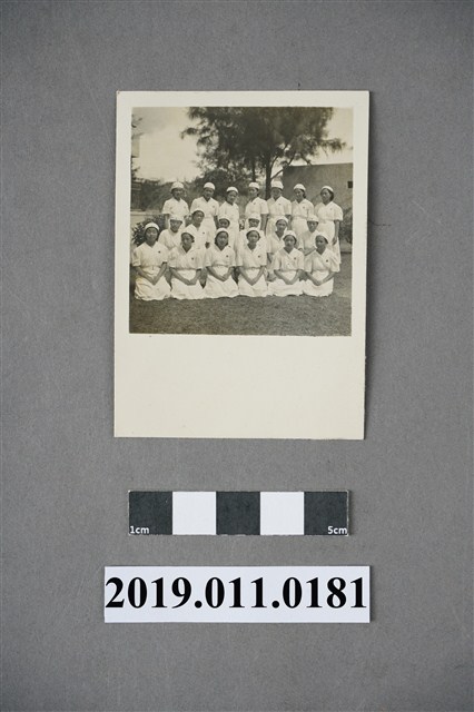 日治時期人物合影明信片 (共4張)