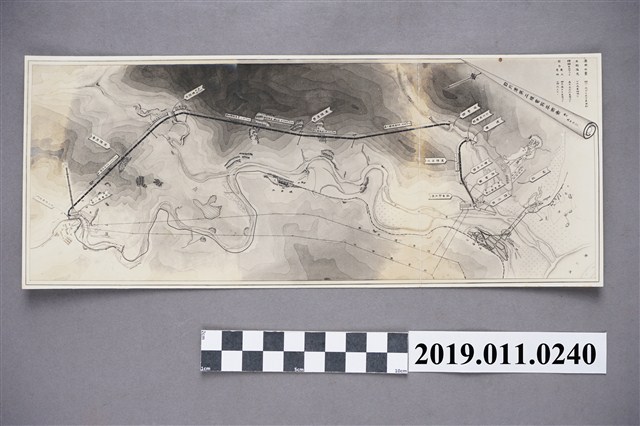 日治時期日月潭第二發電所平面圖 (共3張)