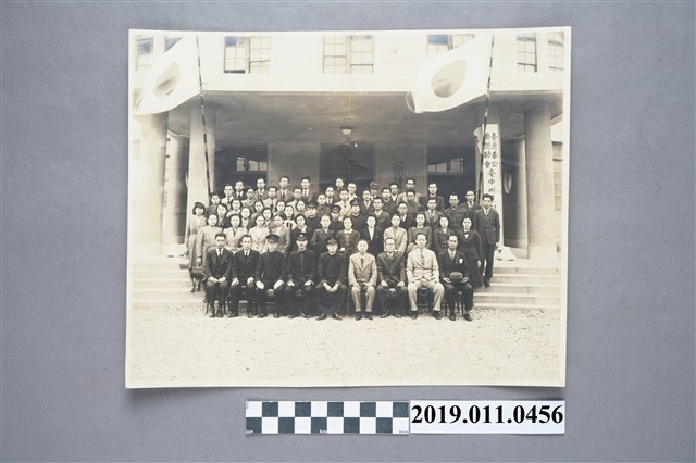 1941年臺灣奉公藥劑師會臺中州支部會員合影照片 (共3張)