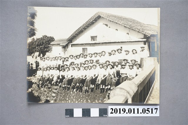 日治時期女學生合影照 (共4張)