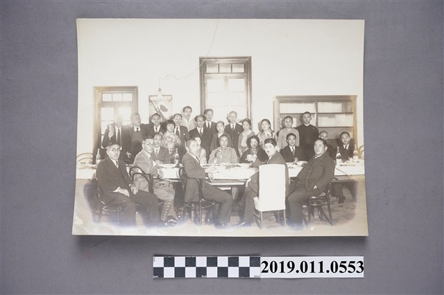 入伍前在室內餞行照片 (共3張)