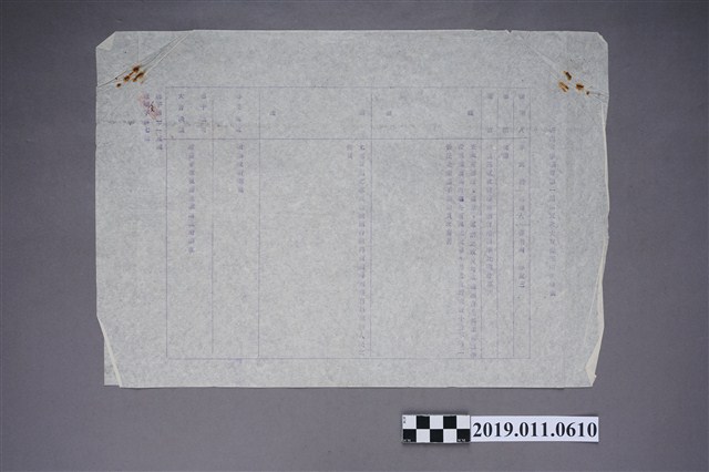 台灣省參議會第一屆第五次大會提案：建議郵電收費應依照台幣匯率比例計算案 (共3張)
