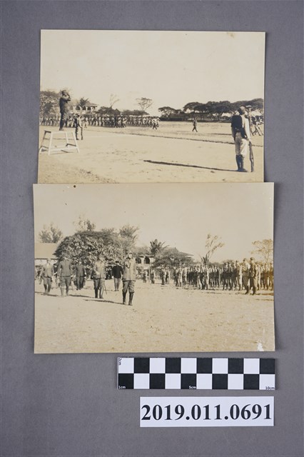 私立長榮中學校軍訓活動照片組 (共2張)