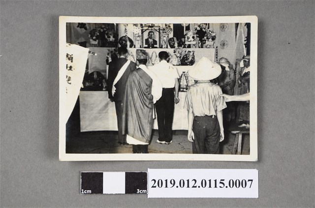 中壢郡過嶺許文亮葬式記錄照片 (共3張)