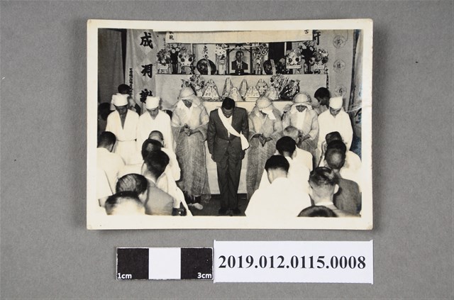 中壢郡過嶺許文亮葬式記錄照片 (共3張)