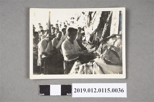 中壢郡過嶺許文亮葬式記錄照片 (共3張)