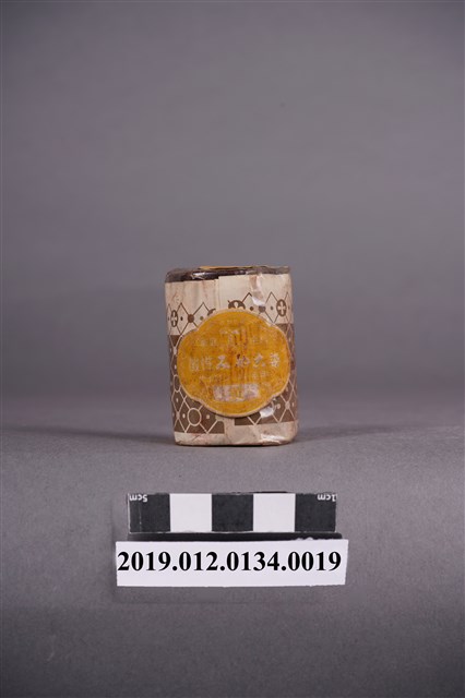 日治時期家庭染料黃色染料罐 (共5張)