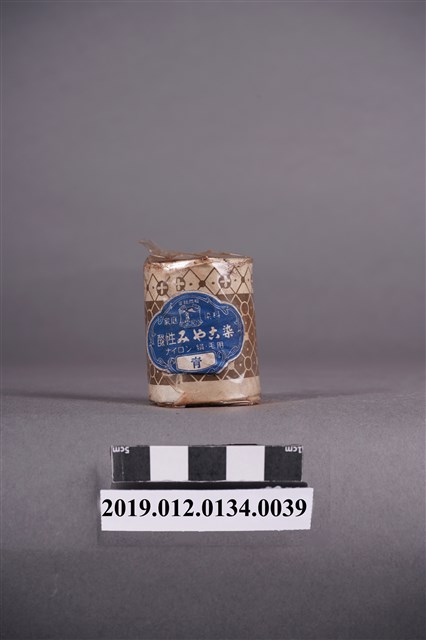 日治時期家庭染料青色染料罐 (共5張)