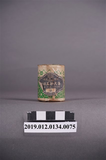 日治時期家庭染料罐桂屋灰色染料 (共5張)