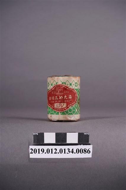 日治時期家庭染料罐桂屋深紅色染料 (共5張)