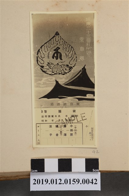 坂東三十三番札所巡乘車卷 (共2張)