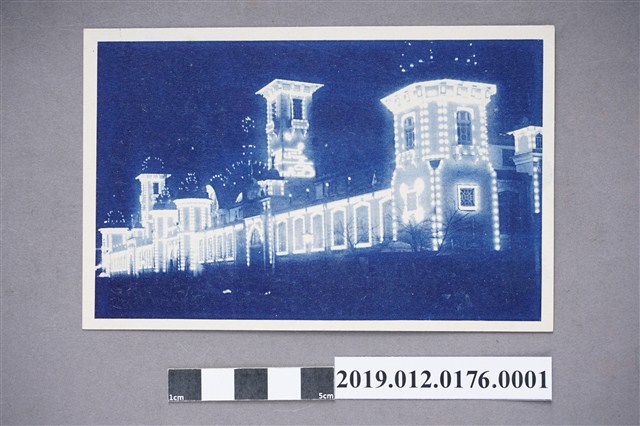 東京大正博覽會夜景明信片 (共2張)