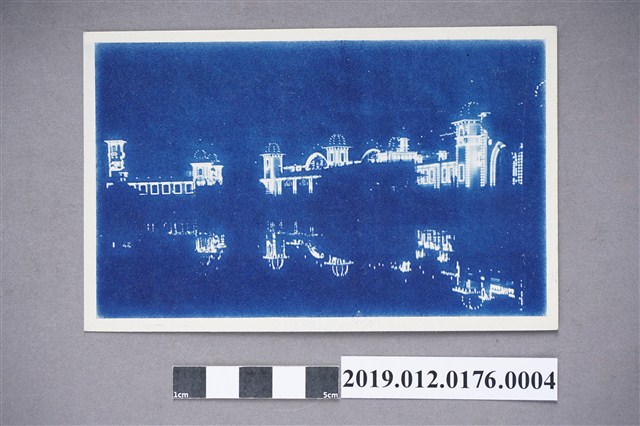 東京大正博覽會夜景明信片 (共2張)