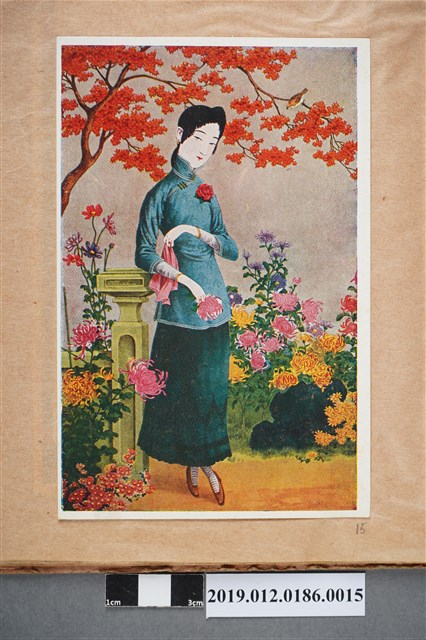 花園中的女人 (共2張)