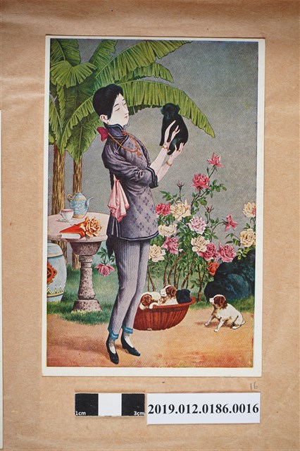 女人與小狗 (共2張)