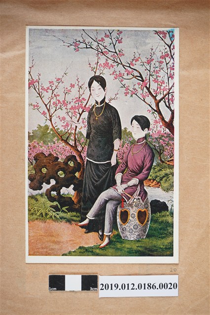 兩個女人與櫻花 (共2張)