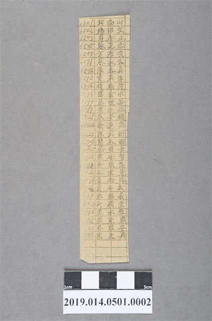 學生名條2 (共2張)