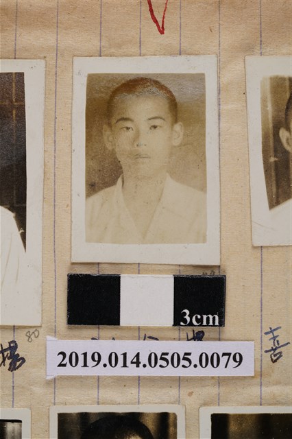 楊金山學生照 (共2張)