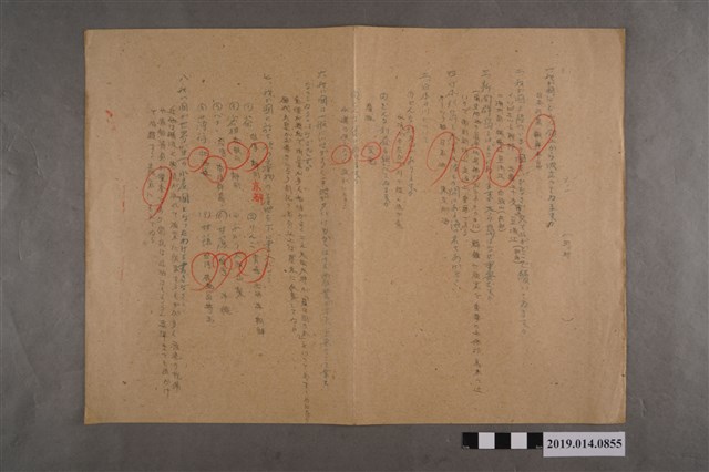 河村禧元地理科試卷 (共2張)