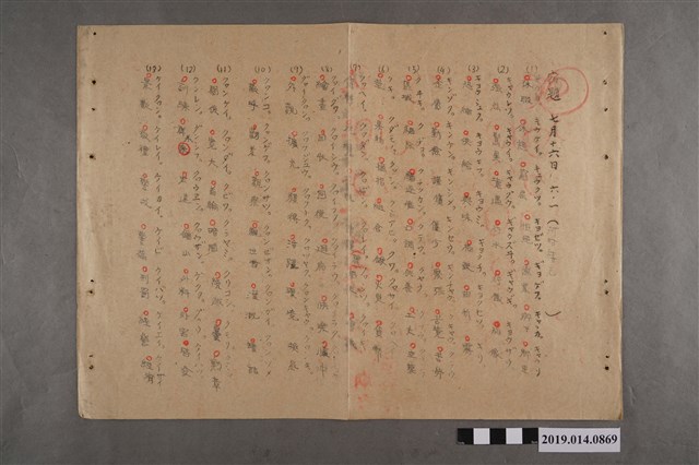 河村禧元國語科7月16日練習卷 (共2張)