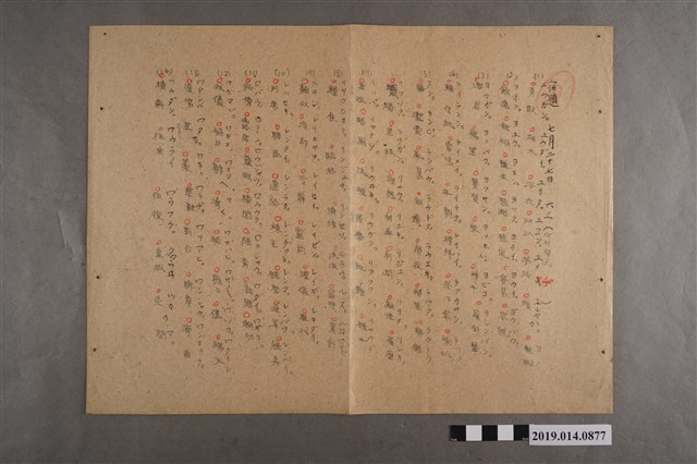 河村禧元國語科7月27日練習卷 (共2張)