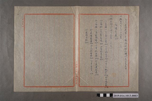 臺南縣立新化初中53學年度第1學期總測驗成績優良學生名單 (共2張)