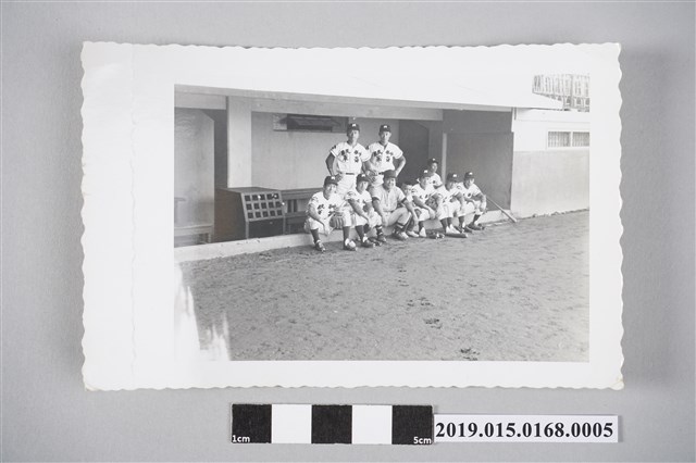 球員場邊合照 (共2張)