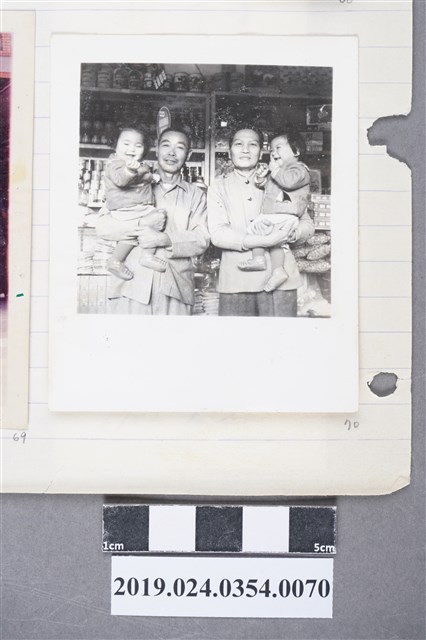 柯旗化父母及兩名姪女 (共2張)