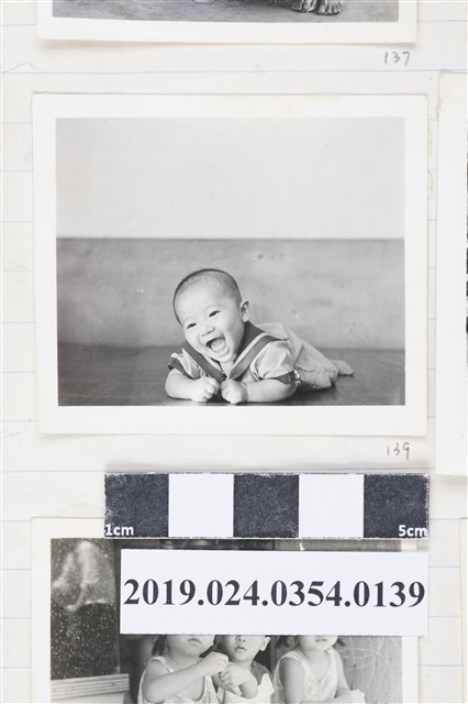 柯旗化姪子於左營老家 (共2張)