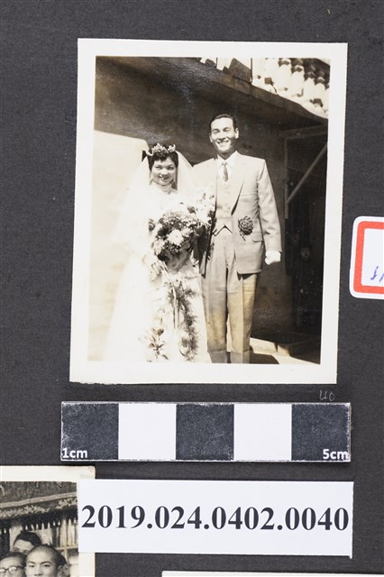 柯旗化與蔡阿李婚禮合照 (共3張)