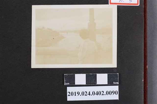 柯蔡阿李於淡水河畔留影 (共3張)